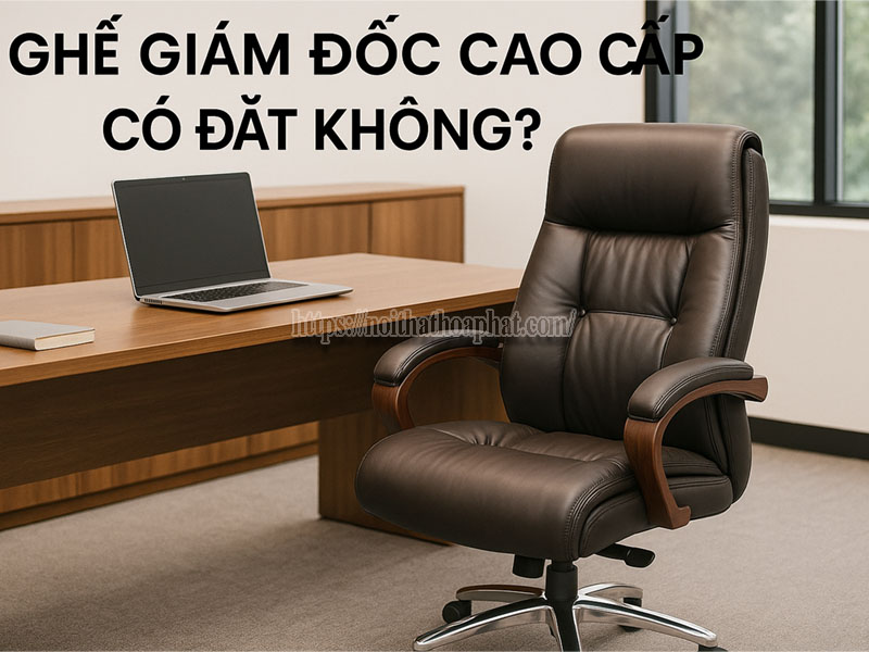 Ghế Giám Đốc Cao Cấp Có Đắt Không?