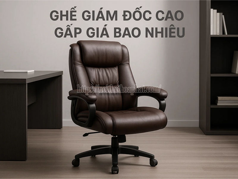 ghế giám đốc cao cấp giá bao nhiêu