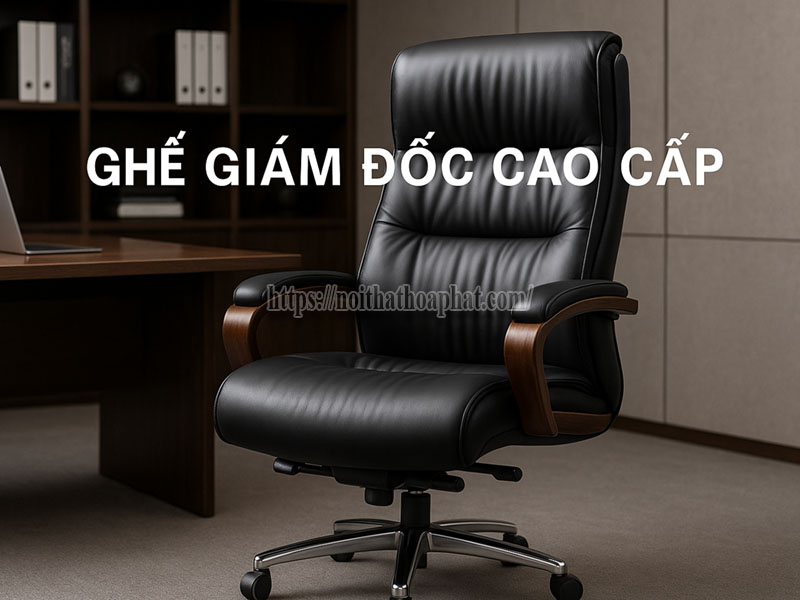 Ghế Giám Đốc Cao Cấp Mua Ở Đâu? - Đại Lý Hòa Phát Chính Hãng