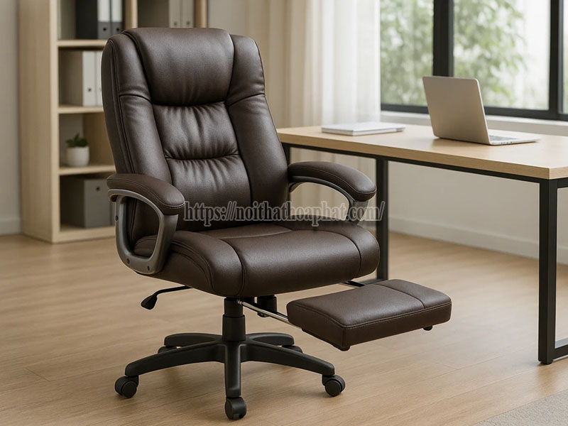 ghế giám đốc có gác chân