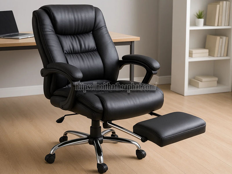ghế giám đốc có ngả lưng và gác chân loại nào tốt