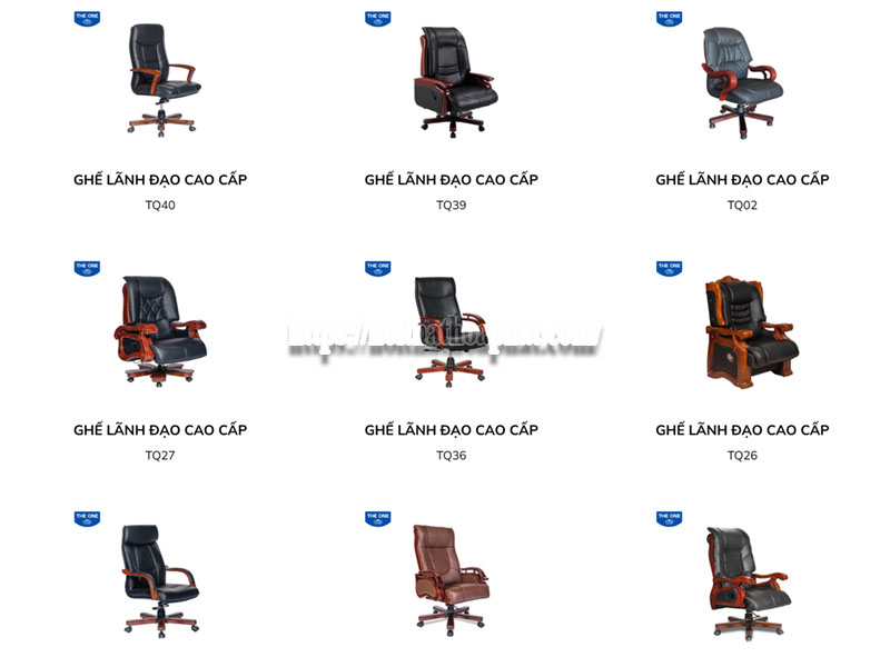 ghế giám đốc Hòa Phát lưng cao
