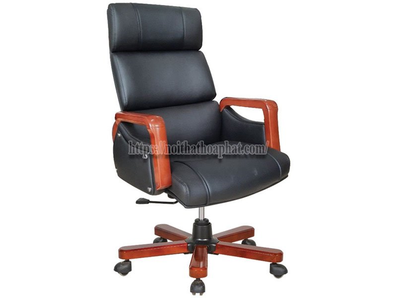ghế giám đốc lưng cao da thật