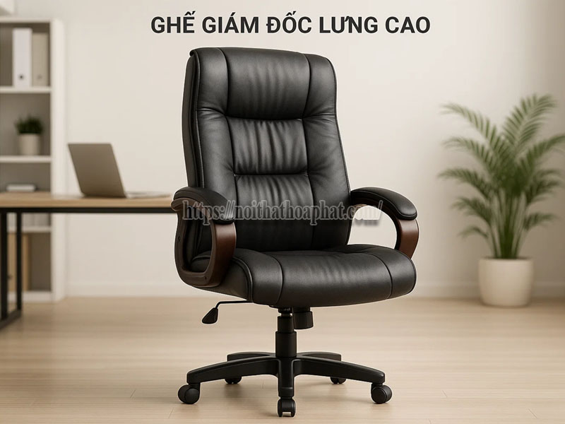 ghế giám đốc lưng cao