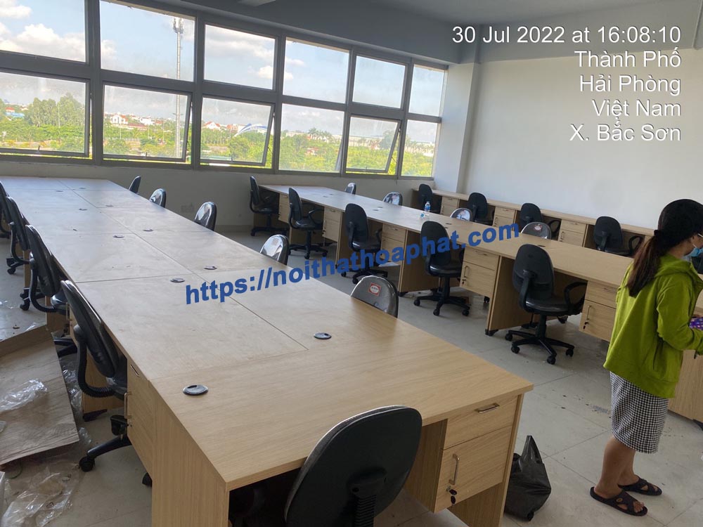 Hình ảnh thực tế ghế Hòa Phát SG550 tại TP Hải Phòng