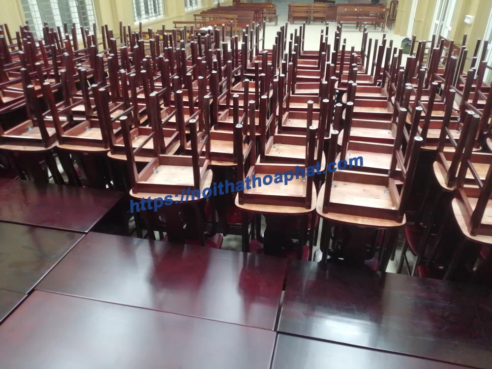 Hình ảnh 200 ghế hội trường Hòa Phát TGA01 tại huyện Hòa Đức, Hà Nội