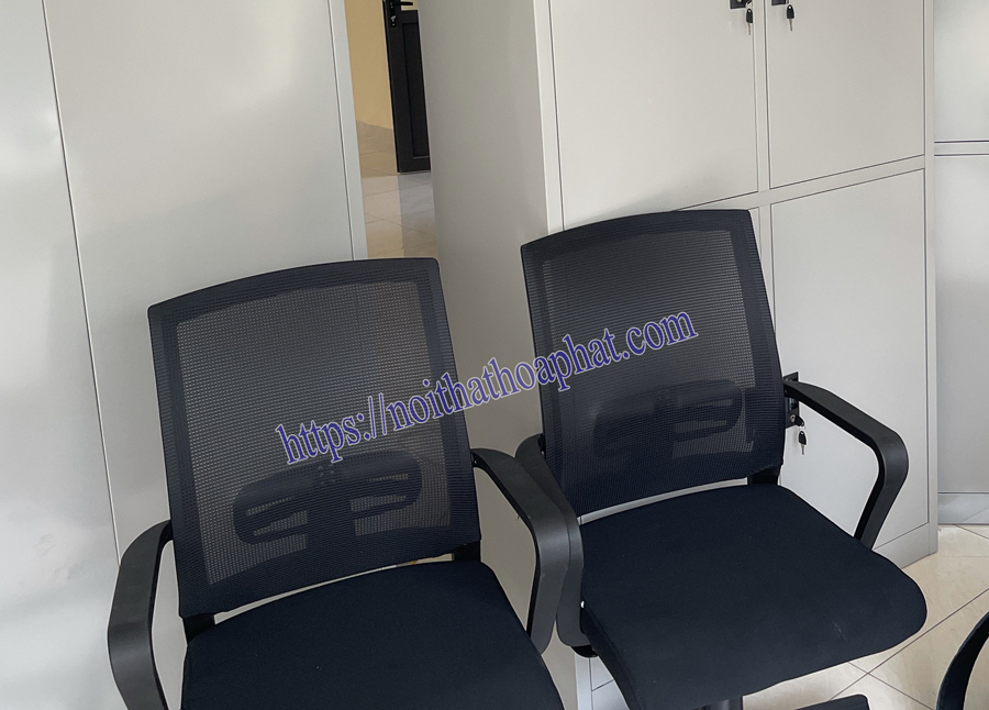 Hình ảnh thực tế ghế lưới GL117 tại Học Viện Chính Trị, Ngô Quyền, Hà Đông, Hà Nội