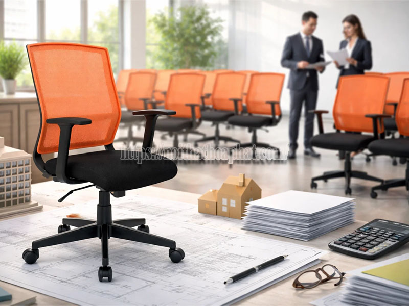 báo giá ghế lưới dự án