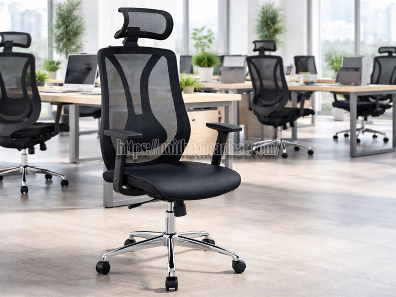 ghế lưới cho dự án văn phòng