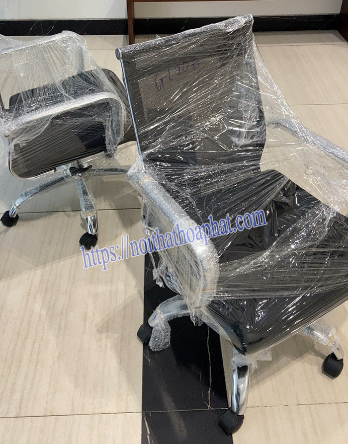 Hình ảnh thực tế ghế lưới hòa phát GL207 tại Xuân Đỉnh, Bắc Từ Liêm, Hà Nội