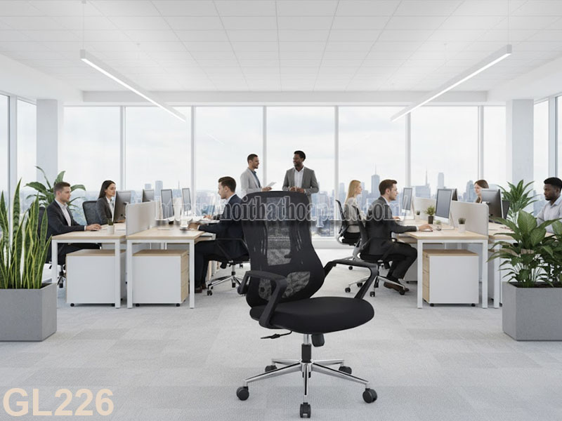 ghế lưới Hòa Phát chính hãng