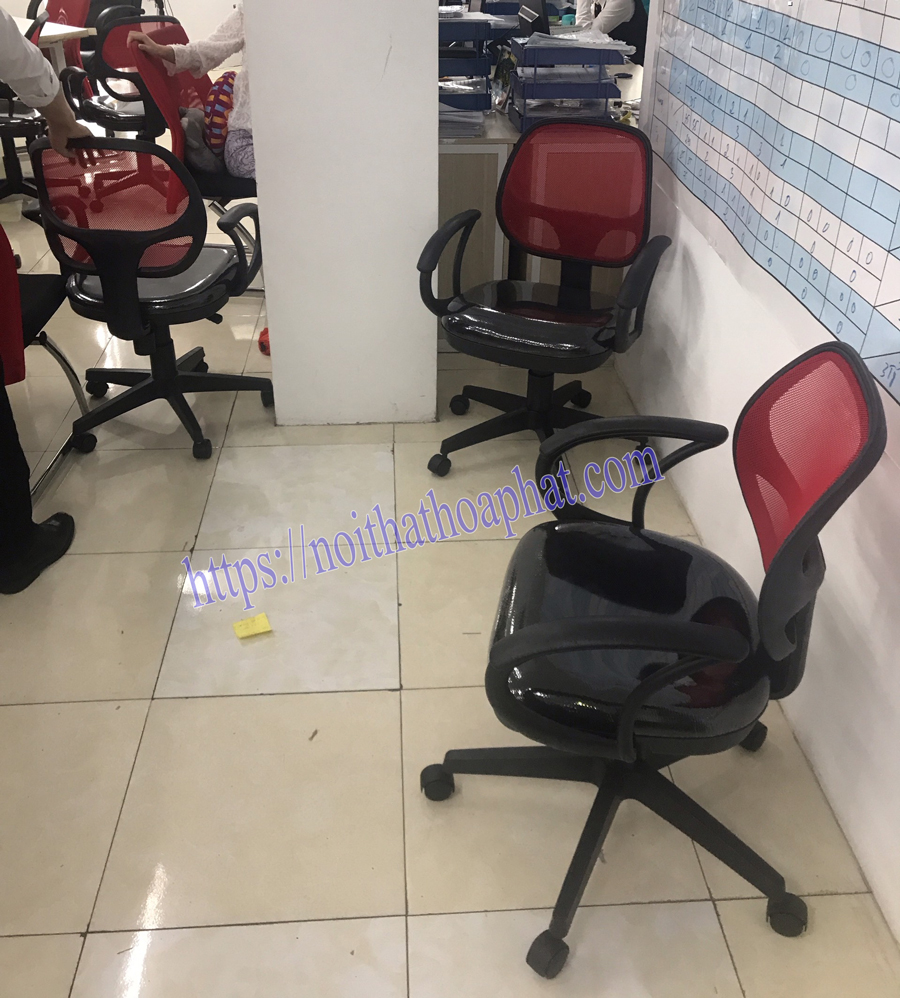 Hình ảnh 9 ghế lưới văn phòng GL101 tại Lê Trọng Tấn, Thanh Xuân, Hà Nội