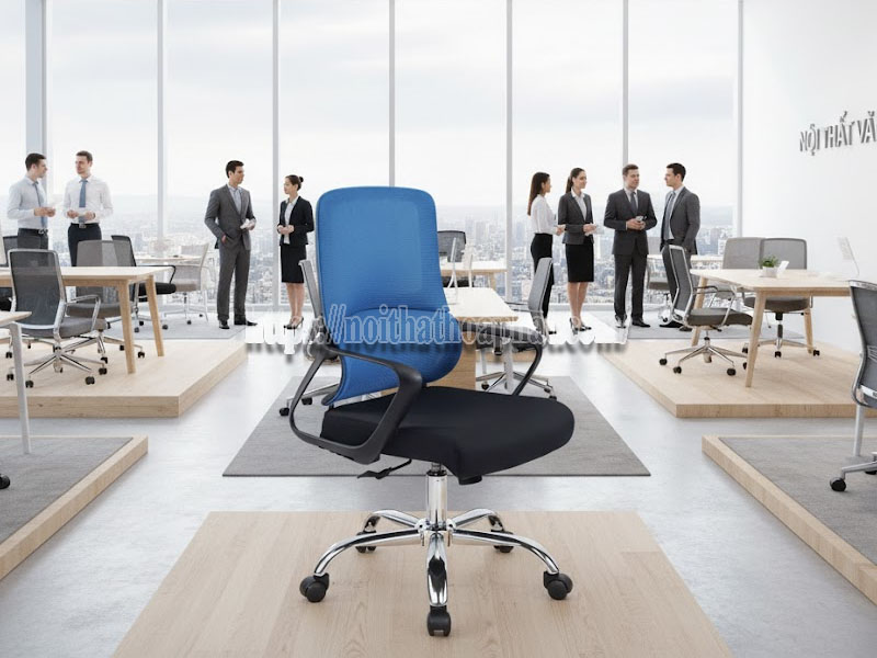 ghế văn phòng lưới cao cấp Hòa Phát