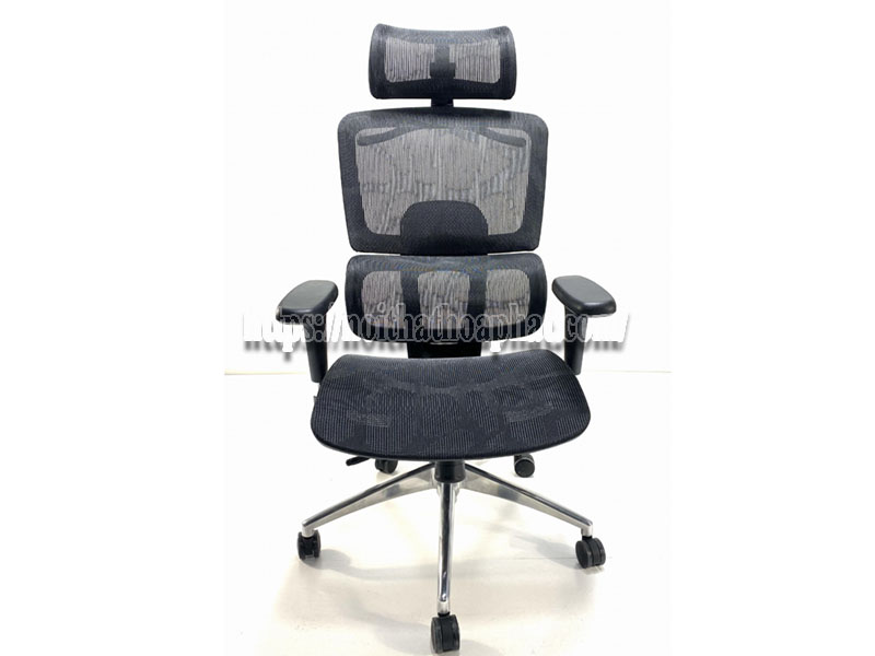 ghế lưới lưng cao có tựa đầu giá rẻ