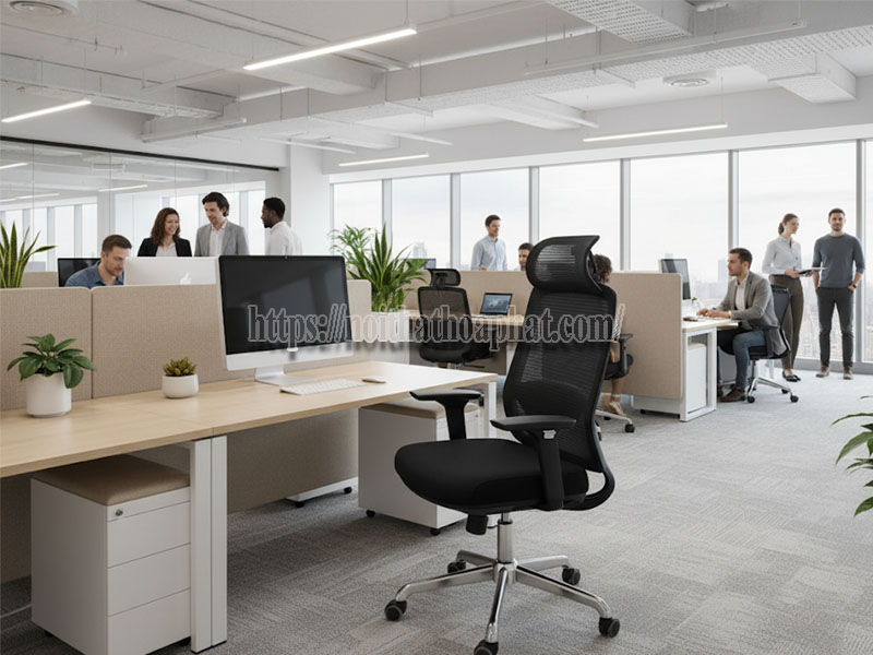 ghế văn phòng thoáng khí có tốt không