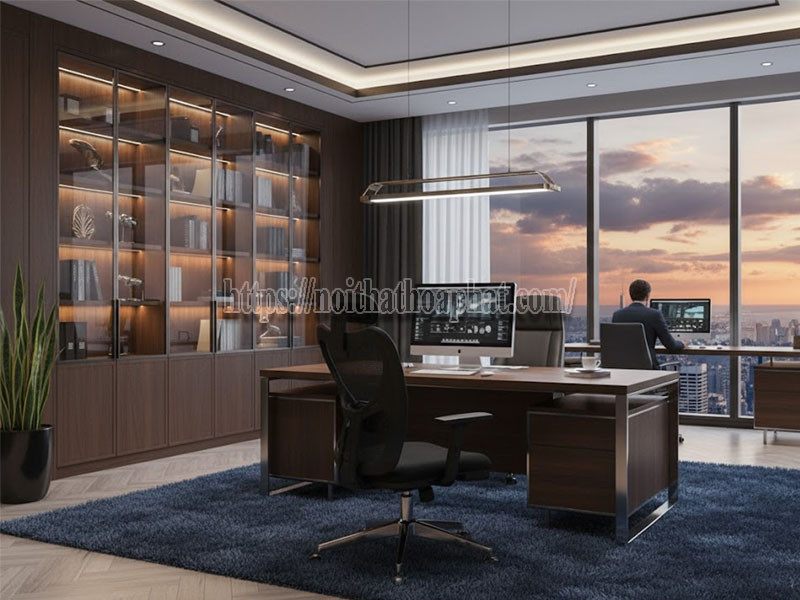 Ghế lưới văn phòng Hòa Phát chính hãng