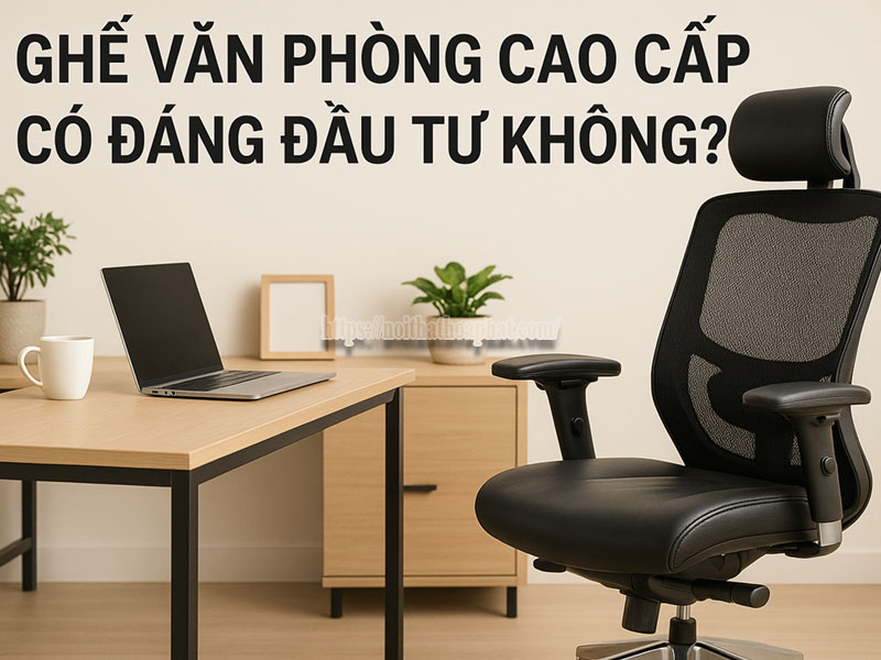Ghế Văn Phòng Cao Cấp Có Đáng Đầu Tư Không?