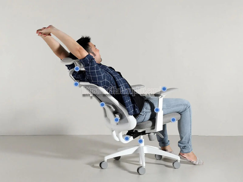 ghế văn phòng giảm đau cổ