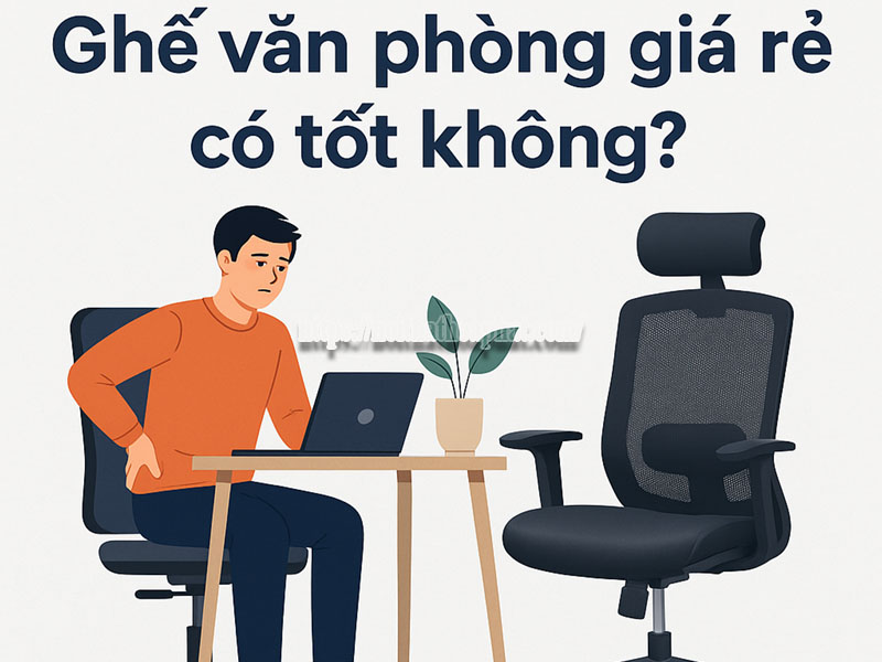 rủi ro khi mua ghế văn phòng giá rẻ