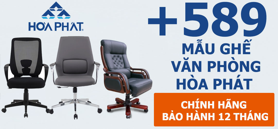 Ghế văn phòng Hòa Phát chính hãng lưng lưới cao cấp