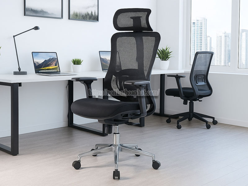 Ghế công thái học hòa phát