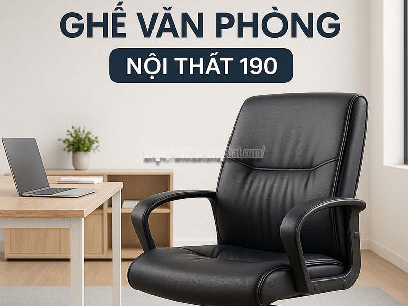 Ghế văn phòng Nội Thất 190: Đánh giá chi tiết sản phẩm