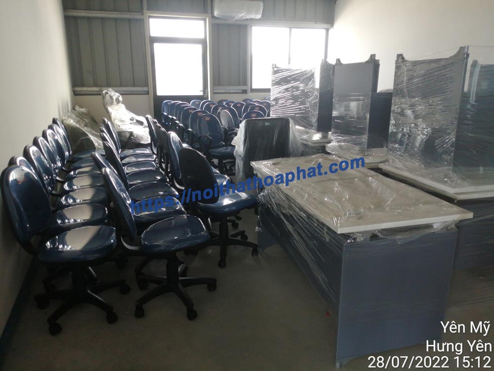 Hình ảnh thực tế ghế Hòa Phát SG550 tại tỉnh Hưng Yên