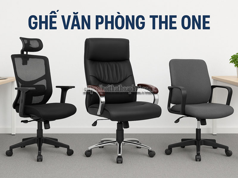 Ghế văn phòng The One: Sự kế thừa và phát triển vượt trội từ Hòa Phát