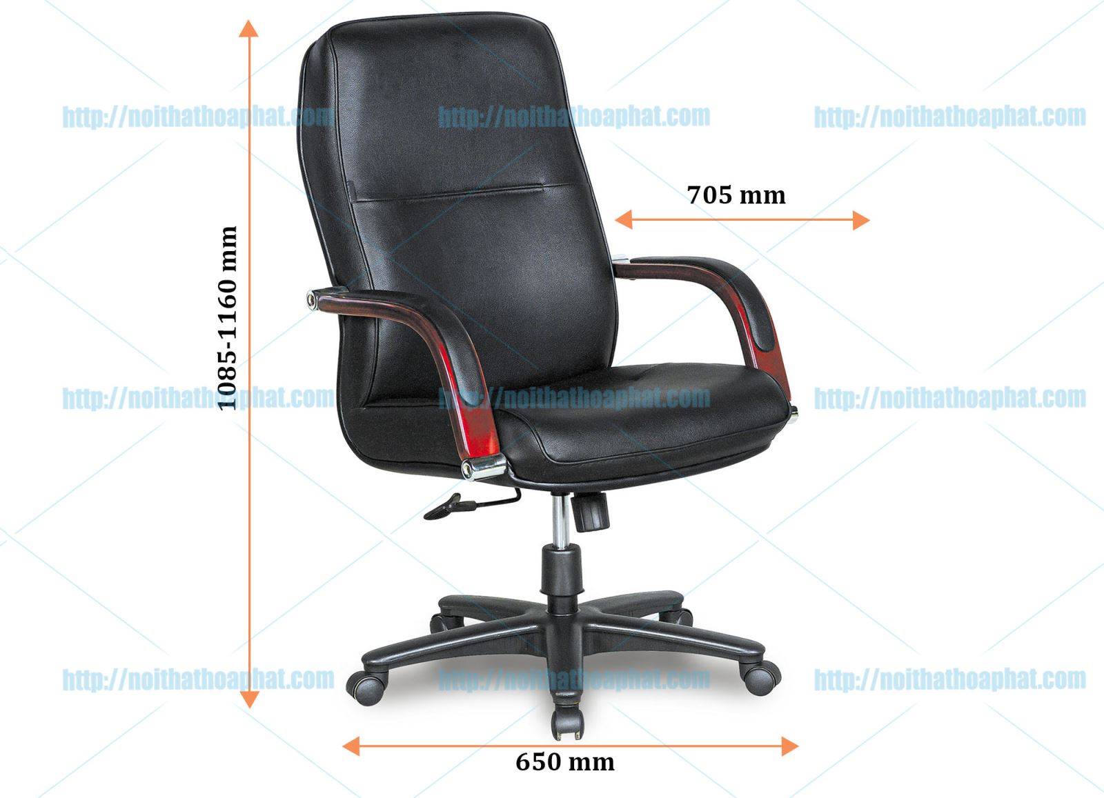 Kích thước ghế da SG926