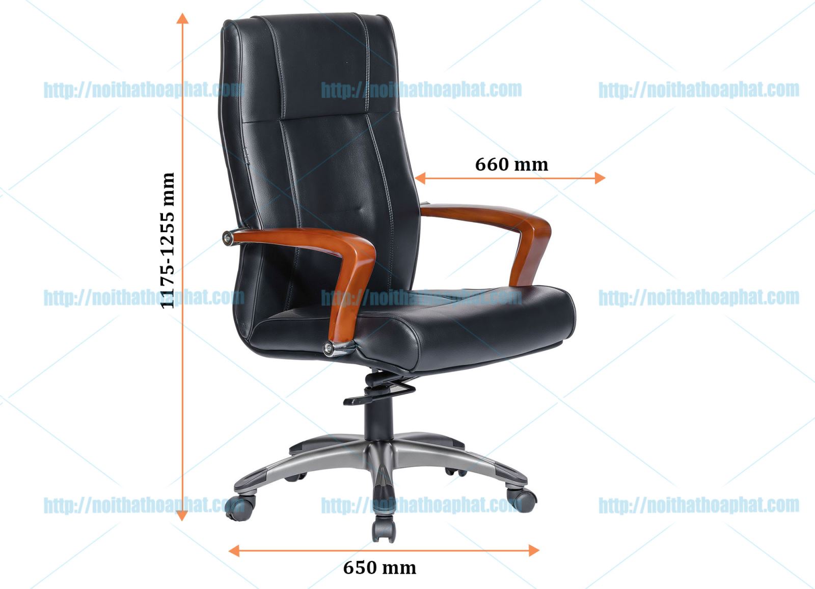 Kích thước ghế da SG932