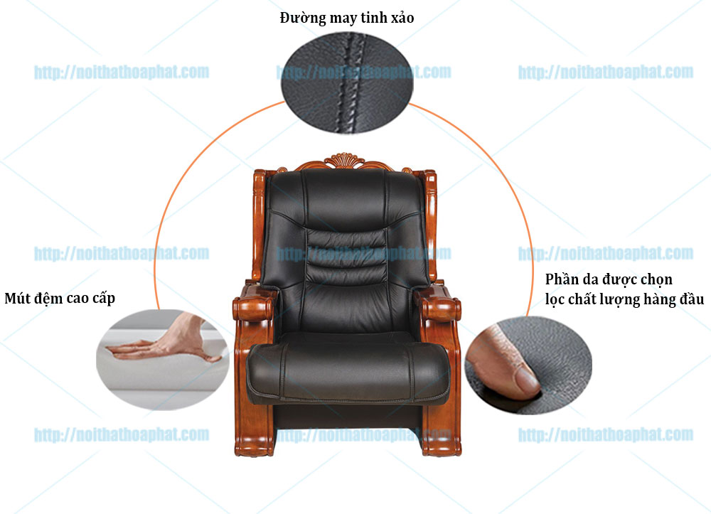 Ghế da văn phòng TQ26