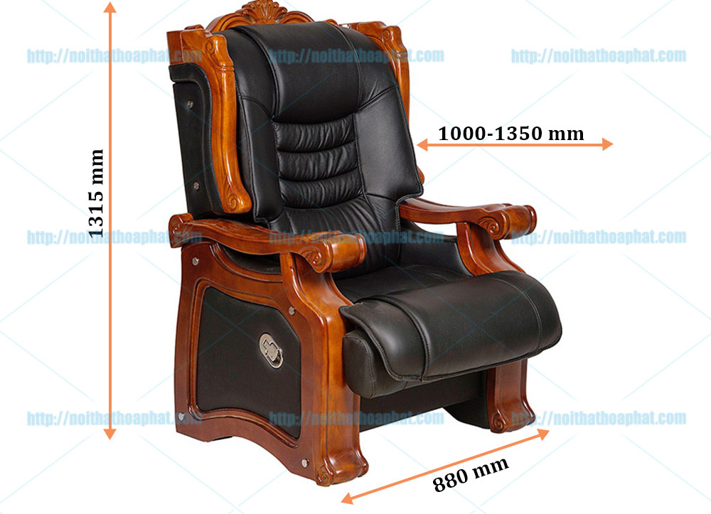 Kích thước ghế giám đốc TQ26