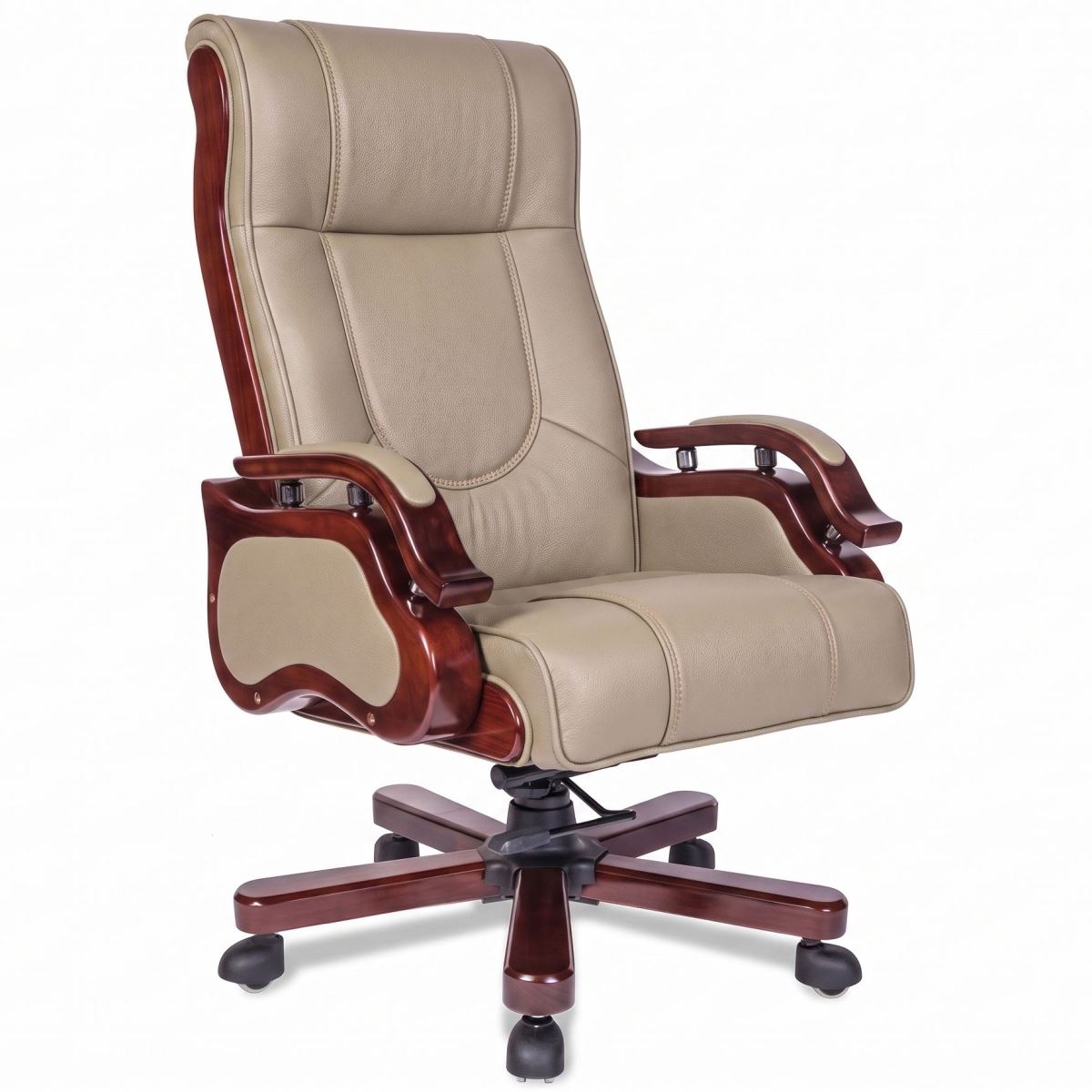 Ghế giám đốc TQ01 Chất liệu ghế Da thật
