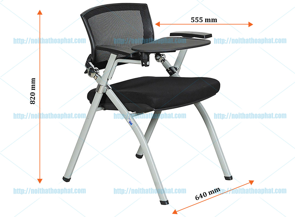 Kích thước ghế lưới GL424