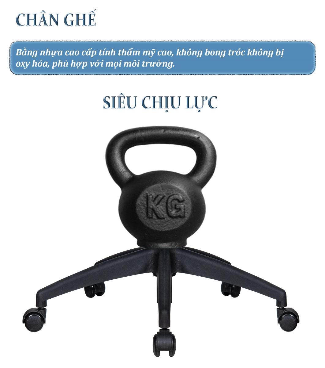 Chân ghế lưới FMX828