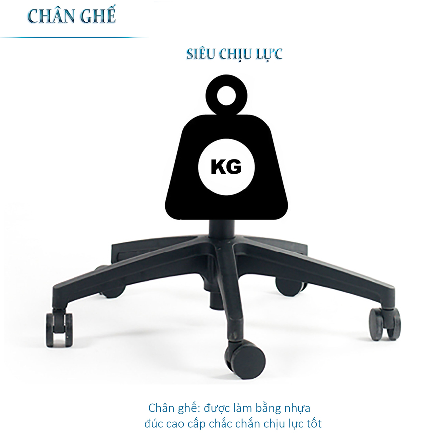 Chân ghế lưới FMX805TD
