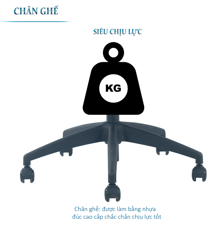 Chân ghế lưới FMX818TD