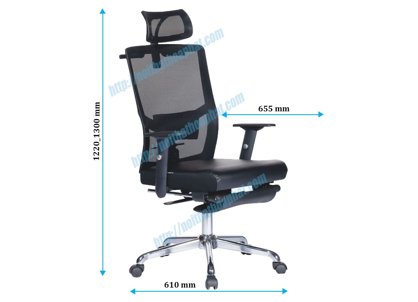 Ghế lưới văn phòng Hòa Phát GL327