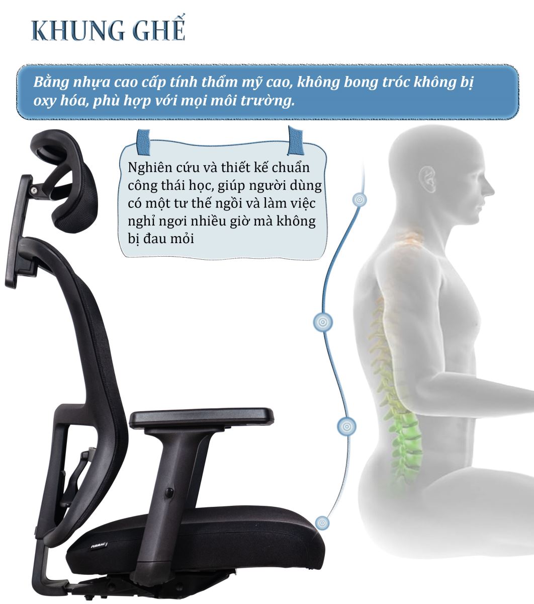 Khung ghế FMX828
