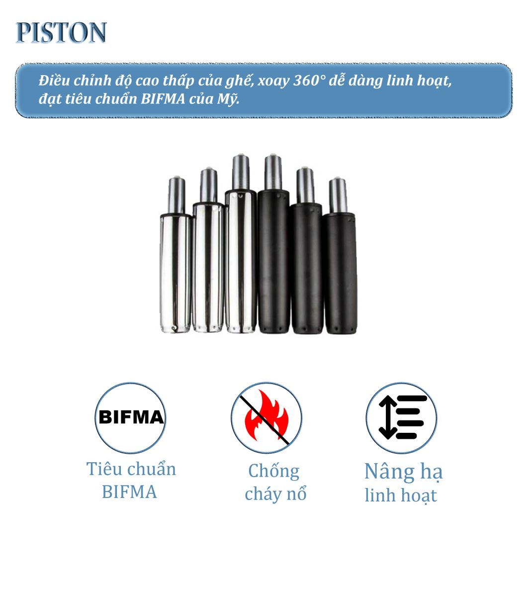 Piston ghế FMX828