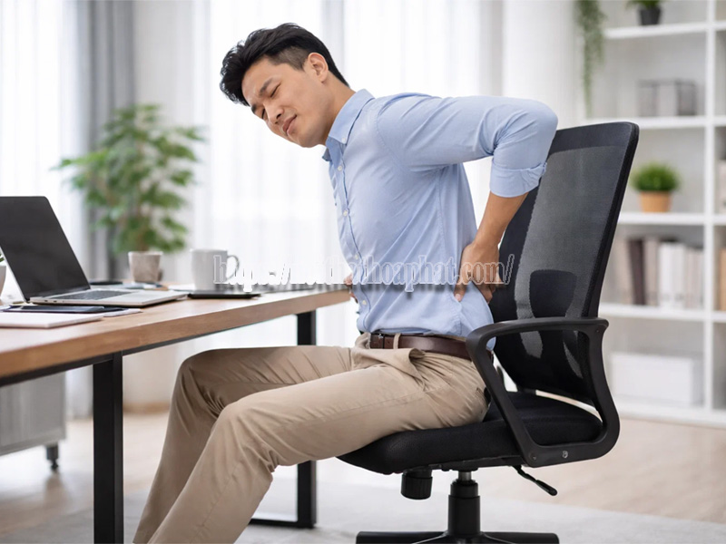 ghế xoay có tốt cho lưng không