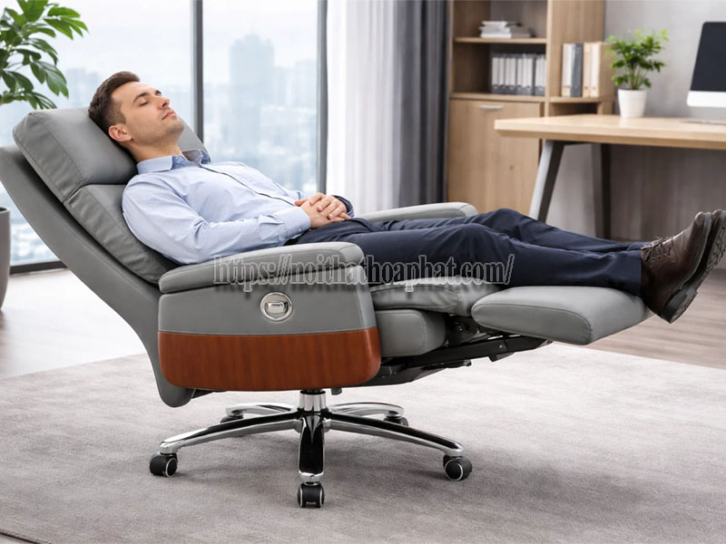 ghế xoay có ngả lưng không