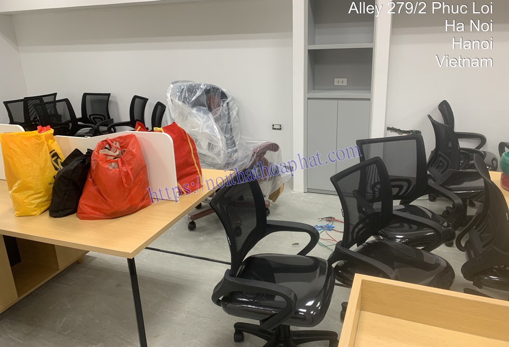 Hình ảnh ghế xoay văn phòng Hòa Phát GL113R giá rẻ tại Hà Nội