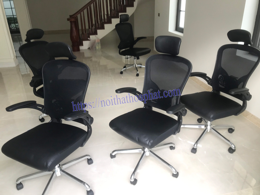 Hình ảnh ghế xoay lưới Hòa Phát GL331