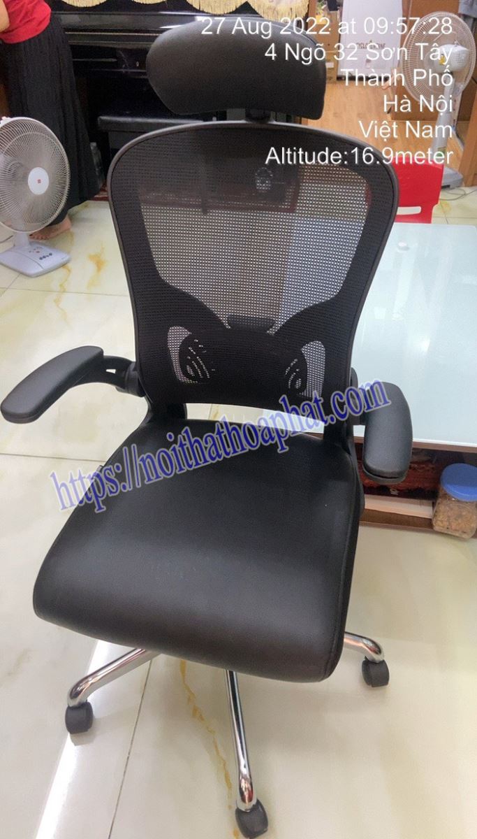 Hình ảnh thực tế ghế xoay lưới GL331 tại Sơn Tây, quận Ba Đình, thành phố Hà Nội
