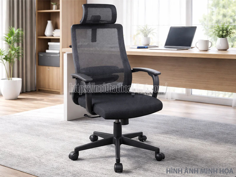 ghế xoay lưới tầm trung Hòa Phát