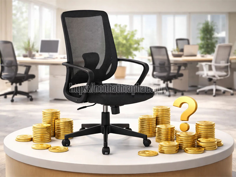 ghế xoay văn phòng giá bao nhiêu