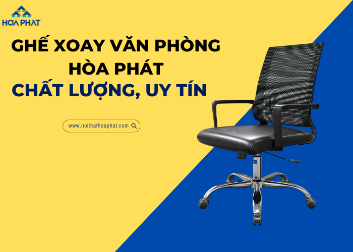 Ghế xoay văn phòng Hòa Phát chính hãng