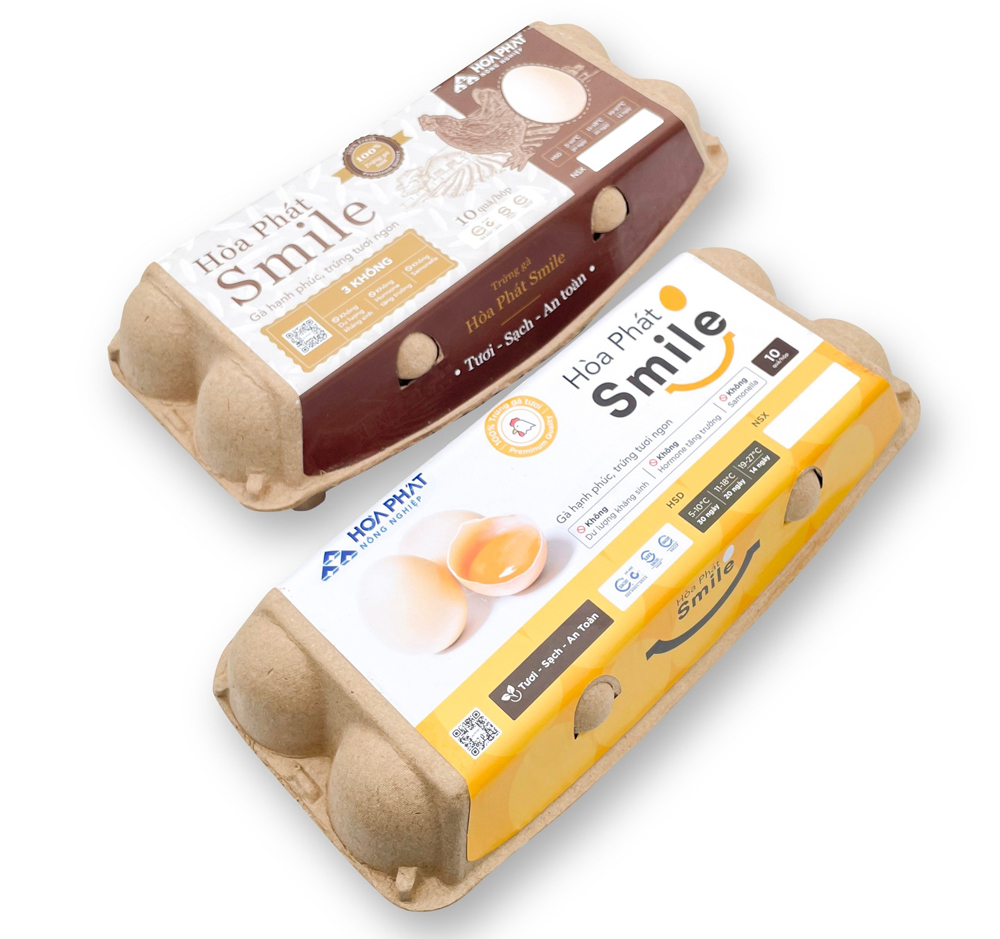 Gia cầm Hòa Phát lần đầu vượt 300 triệu trứng, ra mắt sản phẩm trứng gà vỏ hồng