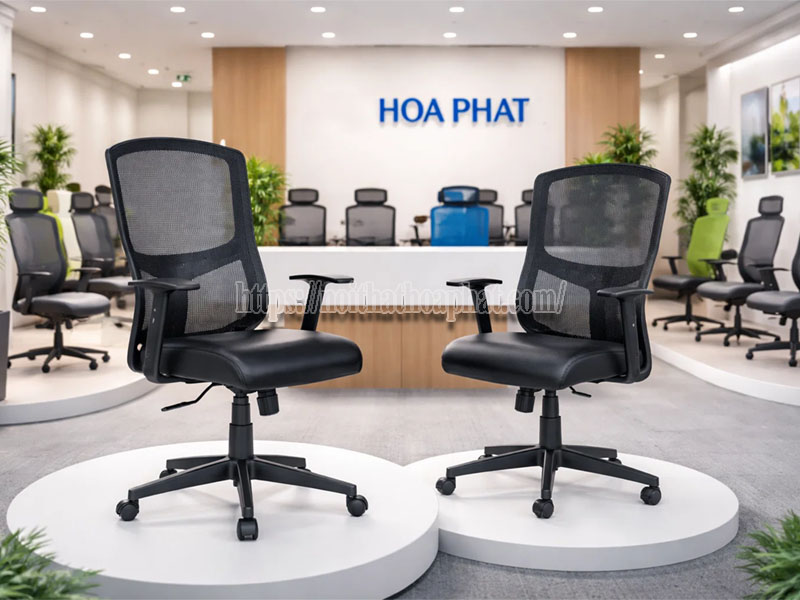 đại lý ghế lưới Hòa Phát